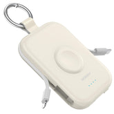 RORRY portable charger with built-in cables for convenient on-the-go charging.