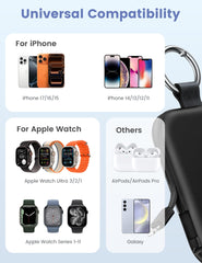 RORRY compact keychain design keeps you powered during travel