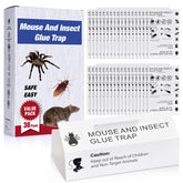 ROTIAH glue trap 38-pack, ready-to-use pest capture, compact tray.