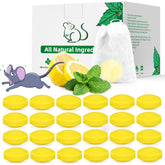 ROTIAH mouse repellent packaging demonstrates a natural deterrent for indoor and outdoor use.