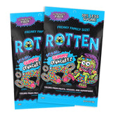 Rotten Original Gummy Cruncheez pack front shows vibrant flavors for a craving-worthy snack.