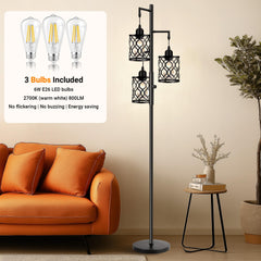 RottoGoon 68-inch tall floor lamp standing tall to brighten living spaces