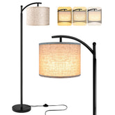 ROTTOGOON floor lamp with tall industrial base adds bold lighting to living spaces.