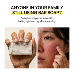 ROUND LAB 1025 Dokdo Cleanser promotes hydration while cleansing with mineral-rich deep sea water
