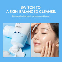 ROUND LAB 1025 Dokdo Cleanser contains panthenol and allantoin to soothe and comfort skin
