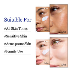 Close-up of ROUND LAB Birch Juice SPF 45 texture on skin