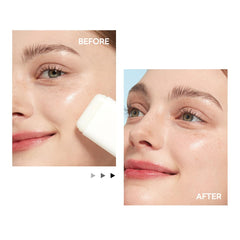 Round Lab Birch Juice Sun Stick leaves no white cast on skin
