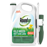 Roundup For Lawns₁ Extend Wand in action for precise weed control on northern grasses.