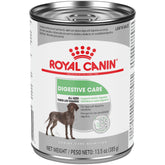 Royal Canin Digestive Care wet loaf in sauce poured for sensitive-stomach dogs.