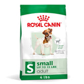 Royal Canin Size Health Nutrition small adult dry dog food bag for small breeds with tailored energy balance.