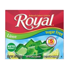 Royal Gelatin Raspberry Box — fruity, fat-free and keto-friendly dessert option.