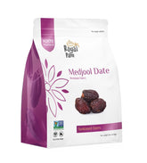 Royal Palm Medjool dates 16oz bag ready for snacking.