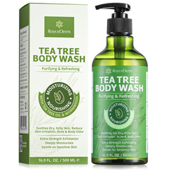Roycederm antifungal body wash bottle for a refreshing cleanse.