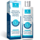 Roycederm psoriasis shampoo bottle offering soothing scalp relief