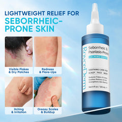 Roycederm serum texture swatch shows lightweight, fast-absorbing care.