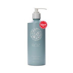 RŌZ Foundation Conditioner bottle front with vegan formula for all hair types.