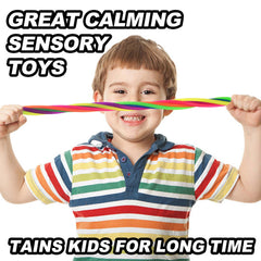 Rtinsd stretch noodles packaging display for classroom gifting
