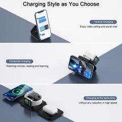 RTOPS GaN 3-in-1 charger delivers fast charging for iPhone, Apple Watch, AirPods.