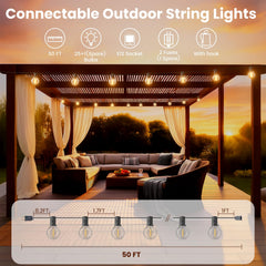 RTTY 26 G40 bulbs highlight durable shatterproof design for outdoor spaces.