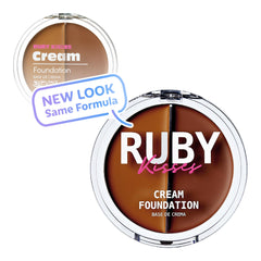 Ruby Kisses 3D Face Creator swatch on skin demonstrates shade versatility for natural-looking coverage