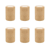 RubyQ 3in skin-color bandage wrap applied on forearm for discreet support.