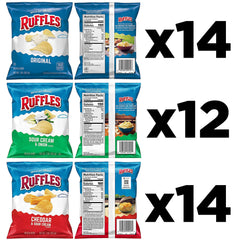Ruffles Original 1oz bag for quick, classic crunch