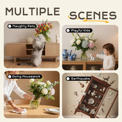 Ruiot reusable putty keeps decorative items secure on desks.
