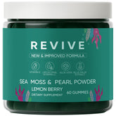 Rulinal Balmbare Revive Gummies sea moss bottle supports wellness and hair health potential.