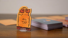 Runaway Parade Smug Owls art with hand-drawn owl illustrations
