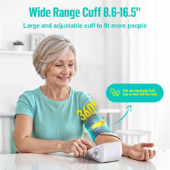 Runstar BP monitor highlights irregular heartbeat warning on screen.