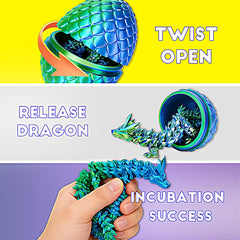 RURING dragon egg desk fidget relieves stress during work