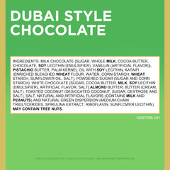 Chilled Russell Stover Dubai Style Pistachio & Kataifi bar for a crisp bite
