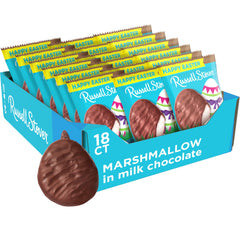 RUSSELL STOVER Easter marshmallow milk chocolate egg with creamy center for gifting