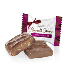 Festive peg bag ready for gifting, a timeless Russell Stover treat.