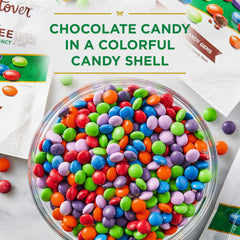 Re-sealable pouch keeps Russell Stover Sugar Free Candy Gems fresh for sharing.