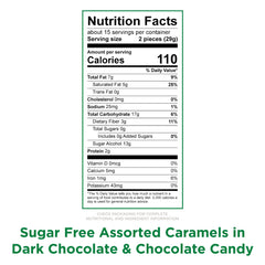 RUSSELL STOVER sugar-free crispy caramel delights with chocolate for a quick treat
