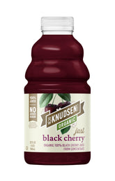 R.W. Knudsen organic black cherry from concentrate bottle ready to enjoy