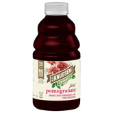 R.W. Knudsen Organic Pomegranate Juice bottle with crisp flavor.