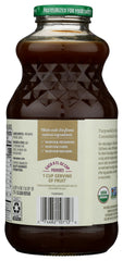 RW Knudsen Organic Prune Juice in a glass for a wholesome serving experience.