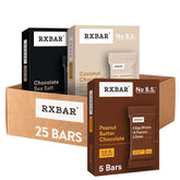 RXBAR Chocolate Sea Salt bar ready for a protein-packed snack on the go.