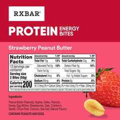 RXBAR bites close-up texture showing chewy outer layer and creamy center for texture lovers.