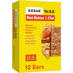 RXBAR Nut Butter and Oat bar packaging ready for on-the-go snacking