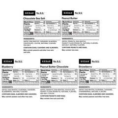 RXBAR Blueberry bar with real ingredients for a flavorful, satisfying snack.