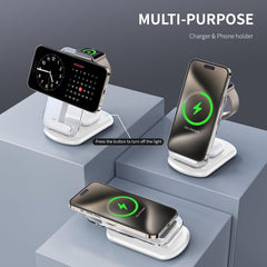 RYND Apple Watch and AirPods charging surface keeps gear organized.