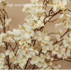 RyddeligHome bendable cherry blossom stems adapt to any vase opening.
