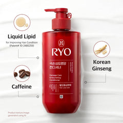 Ryo conditioner dispensing nozzle for easy application.