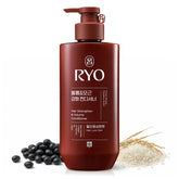 Ryo Strengthen & Volume Conditioner bottle front shows ginseng formula for fuller, resilient hair