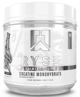 RYSE Creatine Monohydrate unflavored powder for stronger contractions and steady energy.