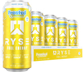 RYSE Fuel Frosted Lemonade can delivering focused energy and flavor