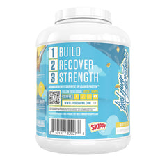 RYSE scoop showing easy-to-measure serving for quick, convenient protein fueling.